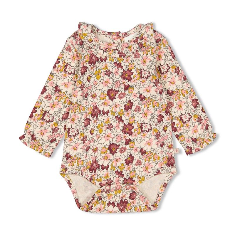 Feetje Wild flowers Body Mädchen pink crinkle Body von Feetje