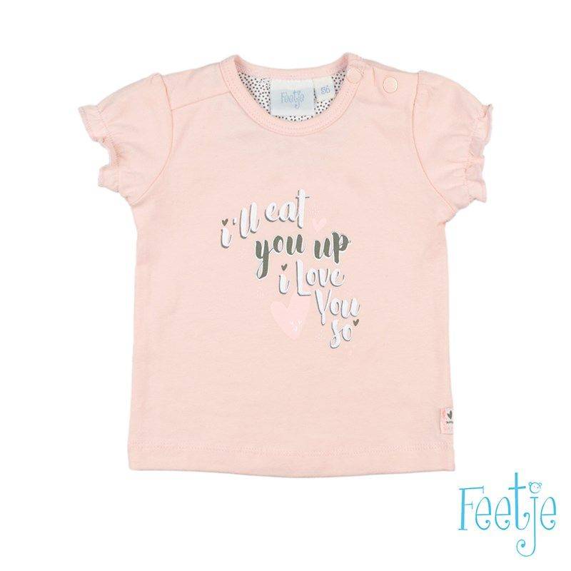 Feetje Wild thing T-Shirt rosa Mädchen von Feetje