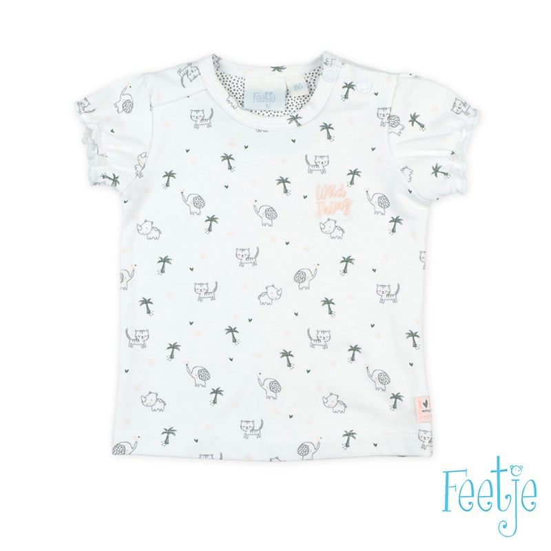 Feetje Wild thing T-Shirt weiß Mädchen von Feetje