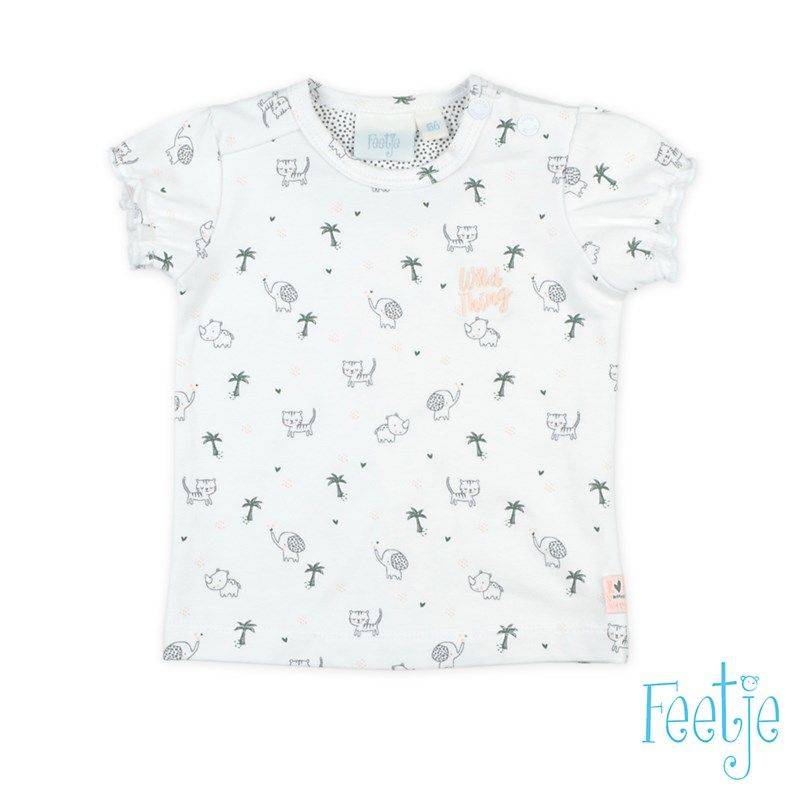 Feetje Wild thing T-Shirt weiß Mädchen von Feetje