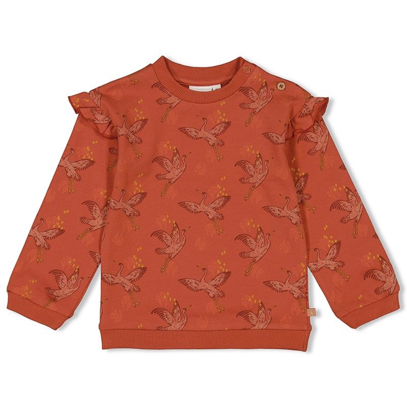 Feetje Winter nomad Kleid Mädchen terracotta von Feetje