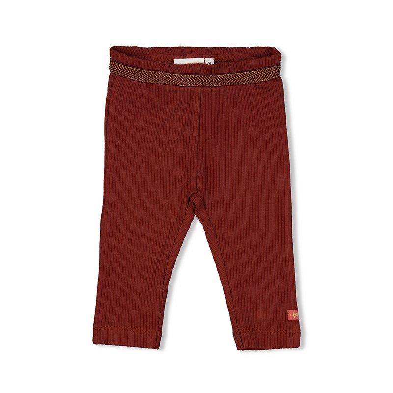 Feetje Winter nomad gerippte Leggings Mädchen wine von Feetje