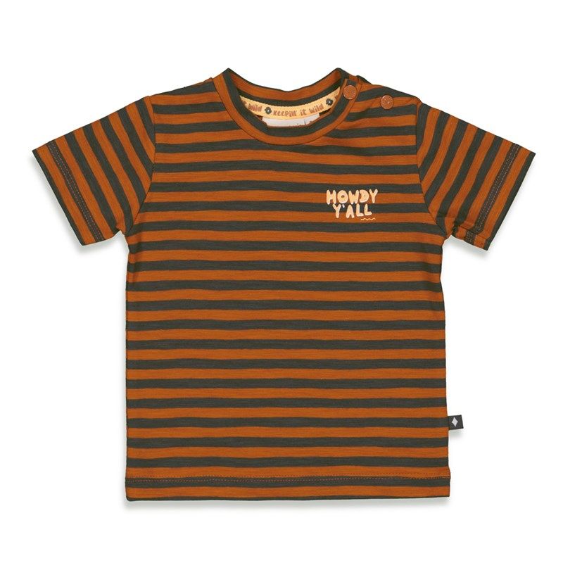 Feetje - Yeehaw T-Shirt Junge Sommer braun von Feetje