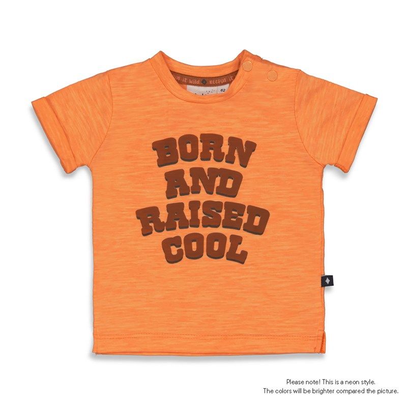 Feetje - Yeehaw T-Shirt Sommer neon orange von Feetje