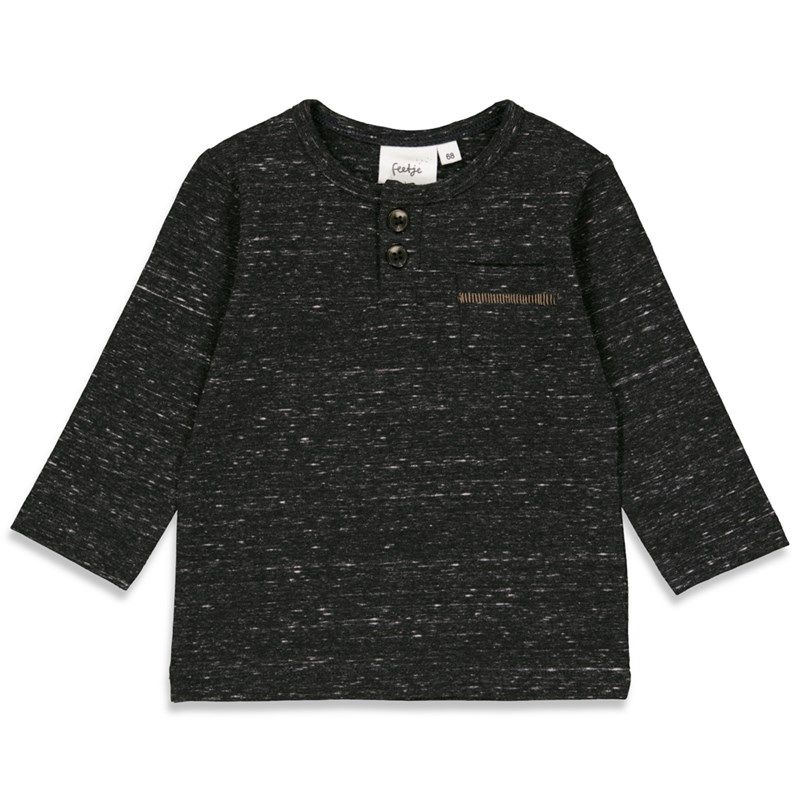 Feetje - You make me smile Longsleeve Junge anthraciet von Feetje