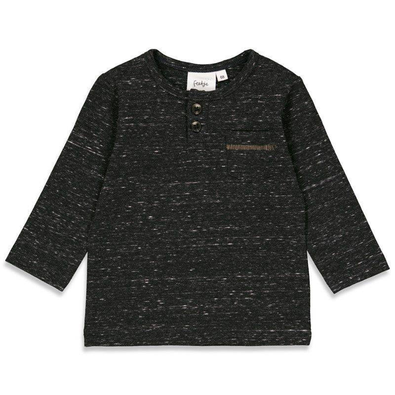 Feetje - You make me smile Longsleeve Junge anthraciet von Feetje