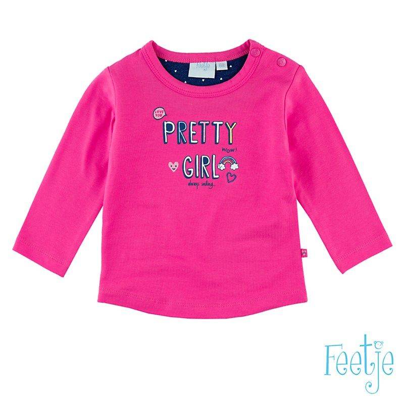 Feetje You & me Pretty girl Longsleeve pink von Feetje