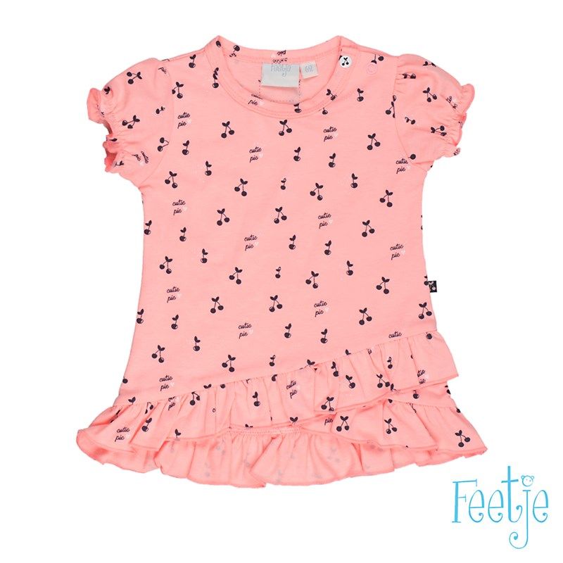 Feetje cherry Kleid coral pink von Feetje