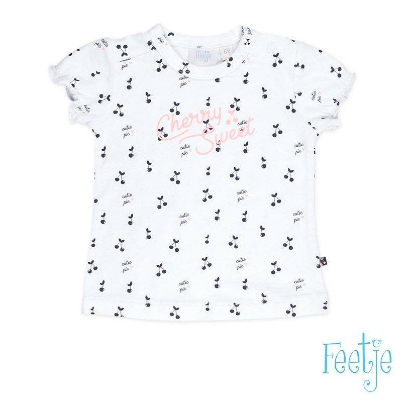Feetje cherry T-Shirt weiß von Feetje