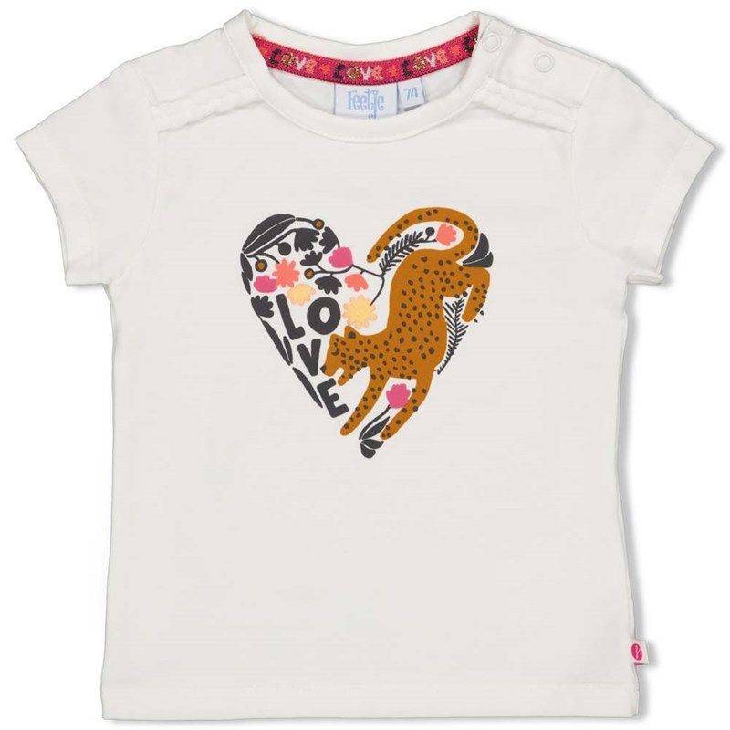 Feetje whoopsie daisy T-Shirt offwhite Mädchen von Feetje