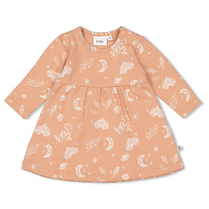 Kleid Dancing in the moonlight Mädchen Winter terra pink / Feetje von Feetje