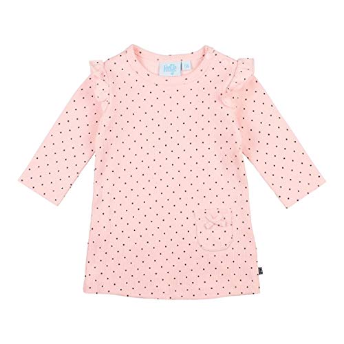 Feetje Baby-Mädchen Kleid Langarm mit Punkte-Allover, Farbe:Rosa, Größe:74 von Feetje