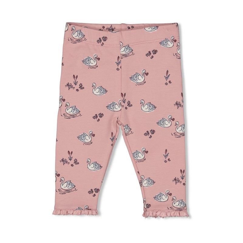 Leggings Swanlake Mädchen Winter rosa von Feetje