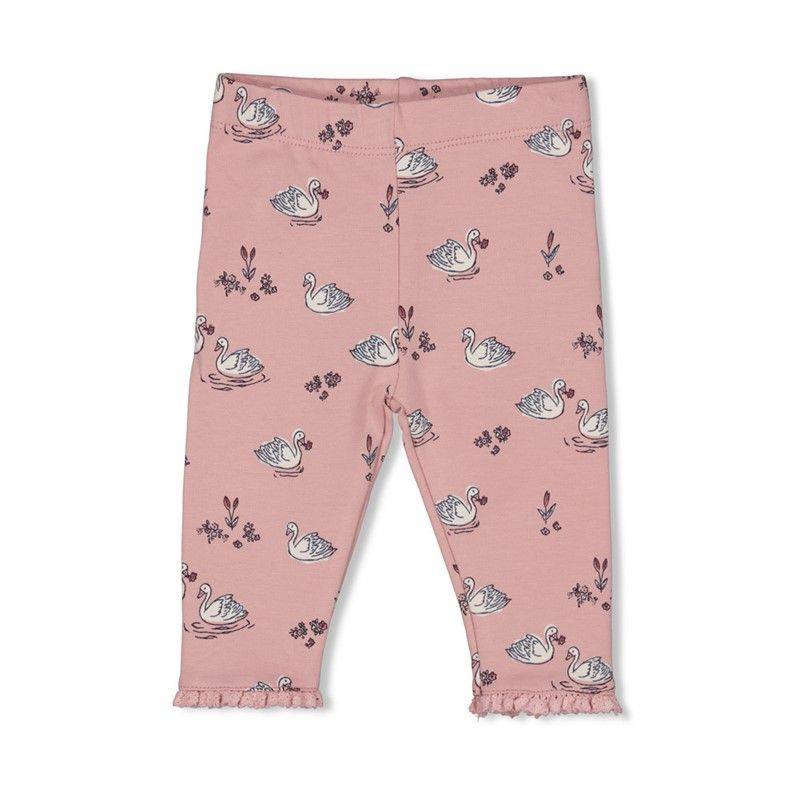 Leggings Swanlake Mädchen Winter rosa von Feetje