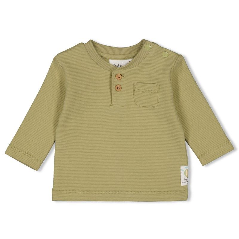 Longsleeve Junge olive / Feetje Mini Adventurer von Feetje