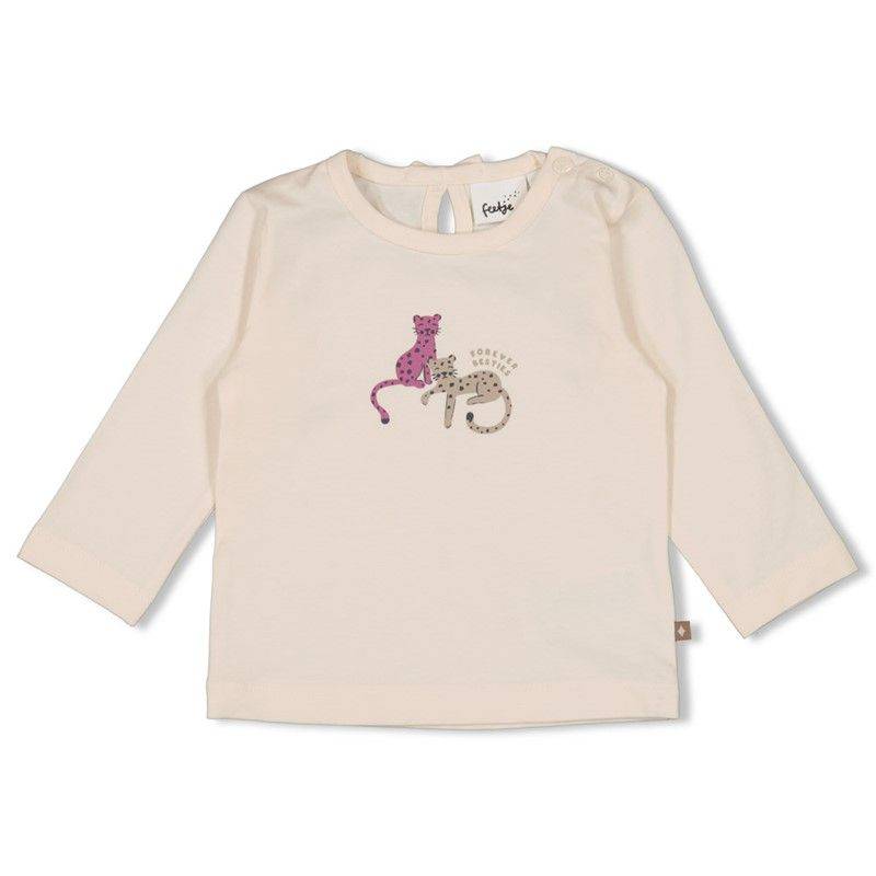 Longsleeve Mädchen Better together Feetje offwhite von Feetje