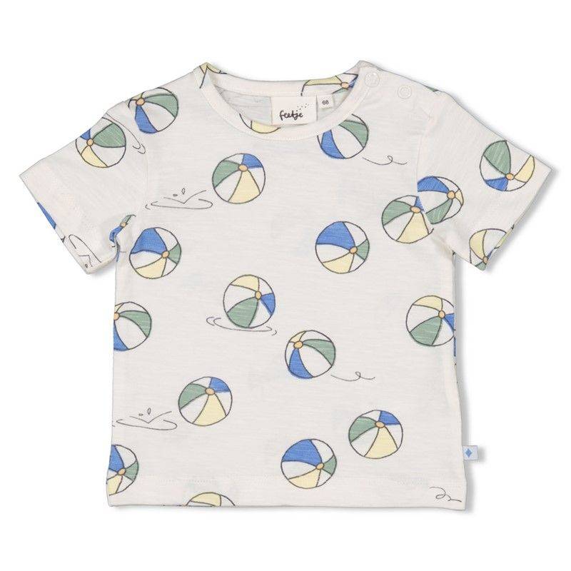 T-Shirt Junge offwhite / Feetje / Pool Party von Feetje