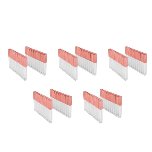 Feeuid 100 Stücke 5 ML Leere Lippenglasur Flasche DIY Lip Gloss Behaelter Nachfüllbare Leere Flaschen von Feeuid