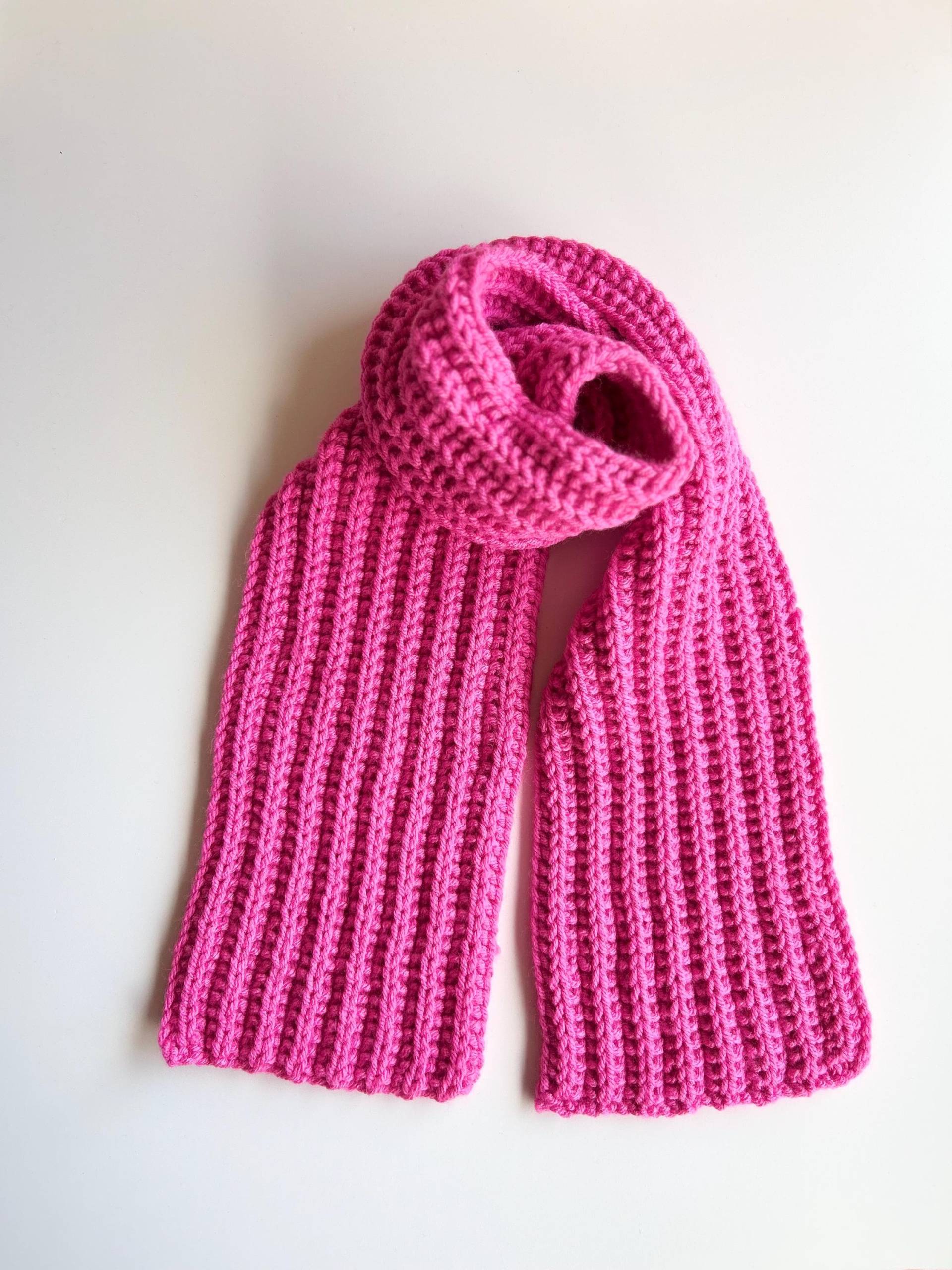 Kinderschal, Handgemachte Tücher, Gestrickter Weihnachtsgeschenk Für Kinder, Handgestrickter Schal, Rosa Schal von FefesUniqueDesign