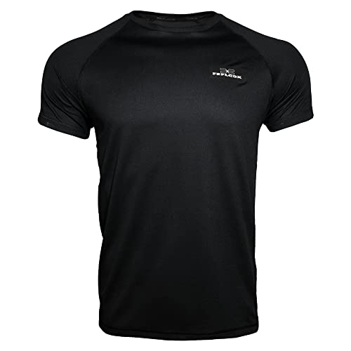 Feflogx Sportswear Herren Funktionsshirt EXC Move, ultraleichtes Sport-Shirt, optimal zum Joggen, Gym, MMA, Fitness & Kampfsport-Training von Feflogx