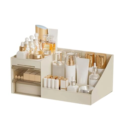 Fegtrtyoa Kosmetik-Organizer mit Transparenter Schublade, Organizer für Kosmetika, Lotion, Lippenstift, Ideal für Kommoden oder Badezimmer von Fegtrtyoa