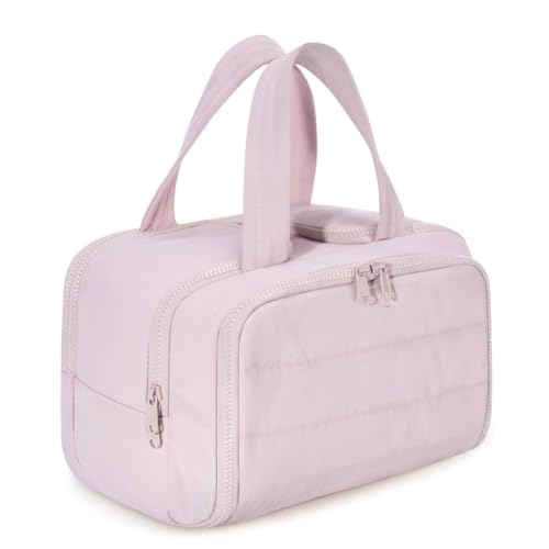 Fegtrtyoa -Kosmetiktaschen für Frauen Tragbare Aufbewahrungstasche Weit Aufklappbare A von Fegtrtyoa