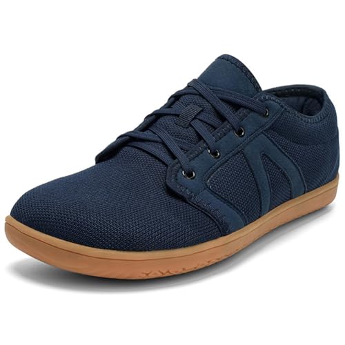 Fehploh Atmungsaktive Laufschuhe, rutschfeste, lässige Reiseschuhe, Walking-Sneaker, Bequeme, leichte Schnürschuhe for Outdoor-Aktivitäten (Blau 41) von Fehploh