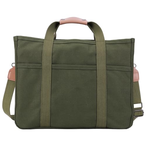 Fehploh Damen-Tasche mit mehreren Taschen, aus weichem Segeltuch, vielseitige Schultertasche mit verstellbarem Riemen, einfache Mama-Tasche für Shopping, Arbeit, täglichen Gebrauch, Tragetasche, von Fehploh