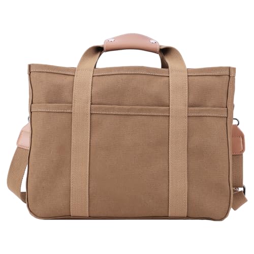 Fehploh Damen-Umhängetasche mit mehreren Taschen, weiches Segeltuch, vielseitige Schultertasche mit verstellbarem Riemen, einfache Mama-Tasche für Shopping, Arbeit, täglichen Gebrauch, Tragetasche, von Fehploh