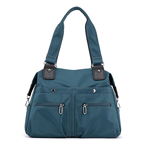 Fehploh Wickeltasche mit großem Fassungsvermögen, multifunktionale Wickeltasche aus Nylon, tragbar for den Wochenendurlaub (blau) von Fehploh