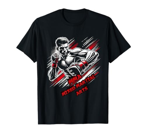 MMA-Kämpfer für gemischte Kampfkünste T-Shirt von Fei Long Design Hub