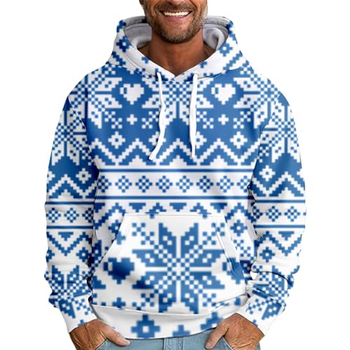 Christmas Shirt Hässliche Pullover Männer Hoodie Schwarz Halloween Tshirt Herren Oktoberfest Fahrrad Leibchen Fussball von FeiBeauty