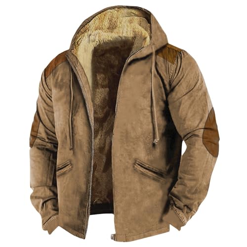 FeiBeauty College Jacke Herren Oldschool Jungen Teddy - Mantel Übergangsjacke Herbst Mäntel Trenchcoat Regenjacke 5Xl Regenmantel Wasserdicht Atmungsaktiv von FeiBeauty
