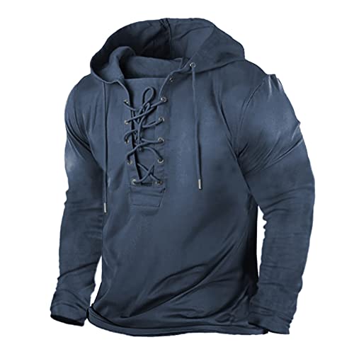 Strickjacke Herren Hemd Oktoberfest Outfit Trainings Shirt Business Pullover Kleid Tshirt XXL Weißes Top von FeiBeauty