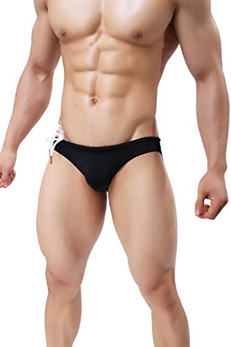 Feicuan Herren Comfort Badehosen Schwimmhose Swimwear Briefs -L09 von Feicuan