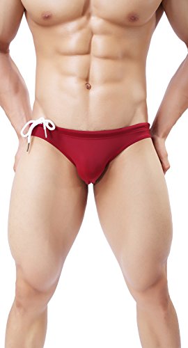 Feicuan Herren Comfort Badehosen Schwimmhose Swimwear Briefs -L09 von Feicuan