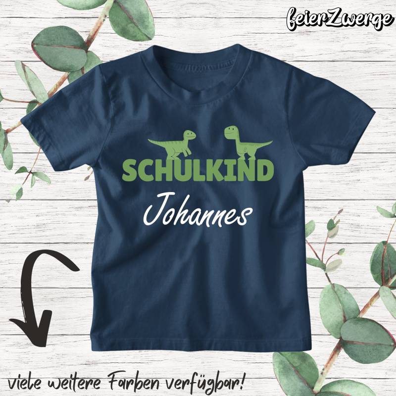 Schulkind T-Shirt Dino 2025 Kinder | Erstklassig Für Schulneulinge Perfekt Als Geschenk von FeierZwerge