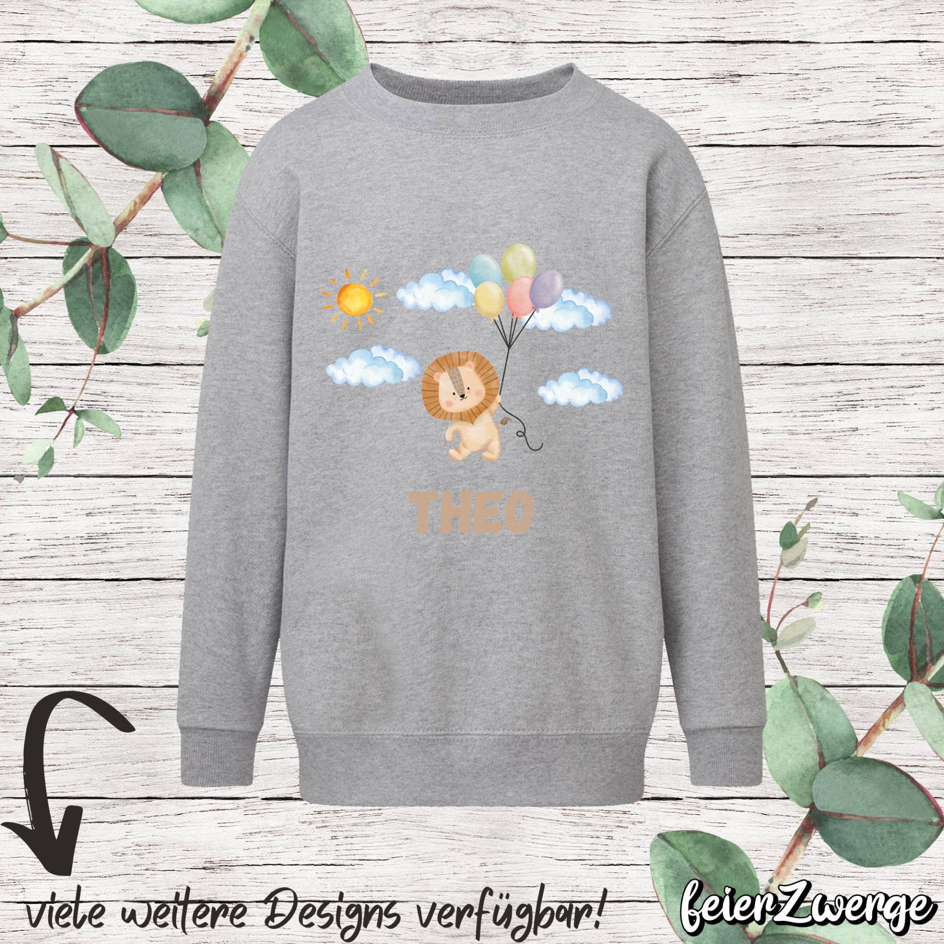 Sweatshirt Kinder Geburtstag Langarm Pullover | Geburstag Individuell Mit Namen Baby von FeierZwerge