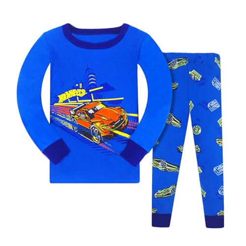 FeiliandaJJ Kinder Mädchen Jungen Schlafanzug Set Baby Kleinkind Pyjama Set Aurace Print Langarmshirt Top + Lange Hose Herbst Frühling Schlafanzüge Nachtwäsche Set von FeiliandaJJ