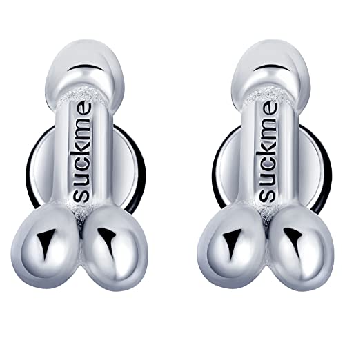 feilok Ohrringe Creolen Stud Knorpel Piercing Edelstahl Ohrstecker Set Ohrringe für Herren Männer von Feilok