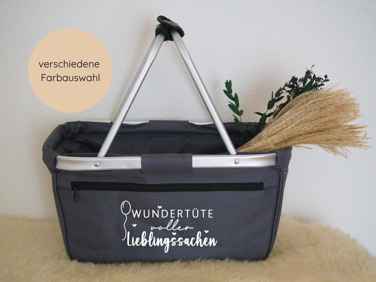 Personalisierter Einkaufskorb/Individuell Shopper Korb Geschenkidee Spruch Personalisierter Einkaufskorb/Individuell Shopper Korb Geschenkidee Spruch von FeinDesignMaeder