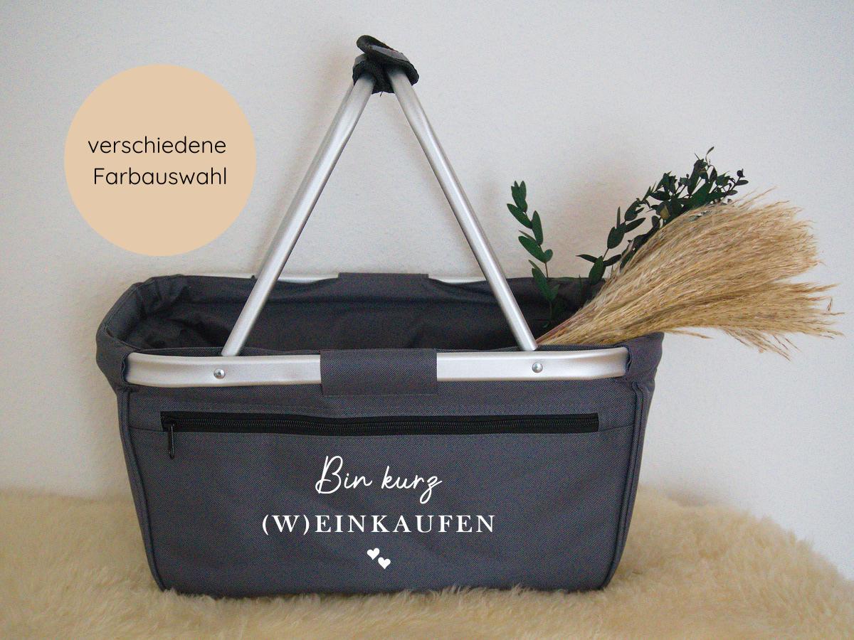 Personalisierter Einkaufskorb/Individuell Shopper Korb Geschenkidee Weinkaufen Personalisierter Einkaufskorb/Individuell Shopper Korb Geschenkidee Weinkaufen von FeinDesignMaeder