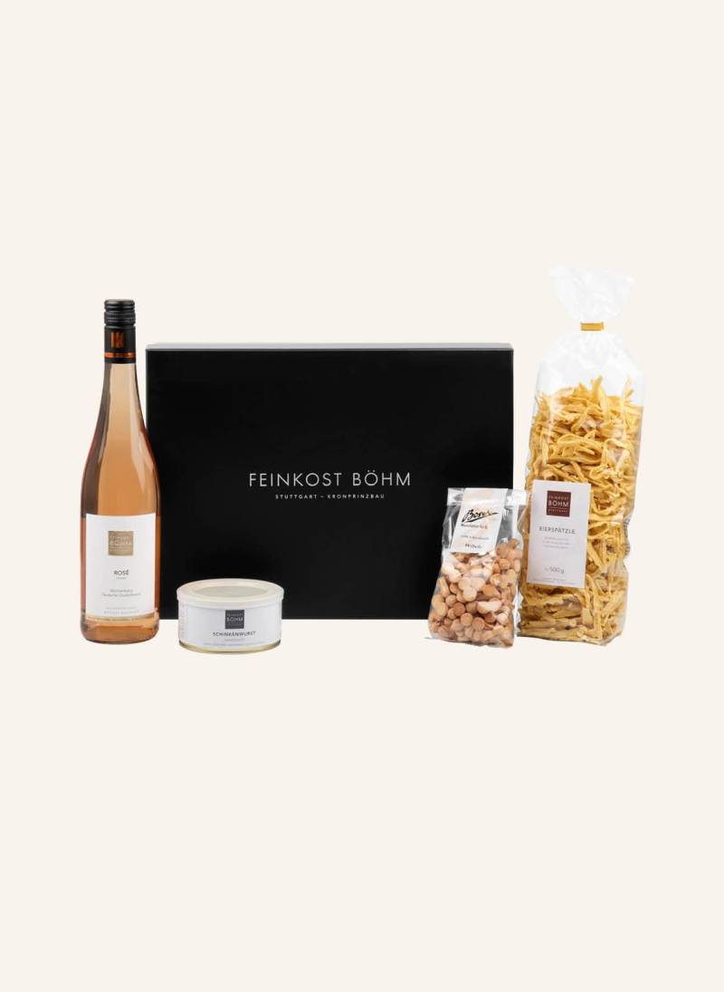 Feinkost Böhm Geschenkbox Feinschmeckergruss Aus Württemberg schwarz von Feinkost Böhm