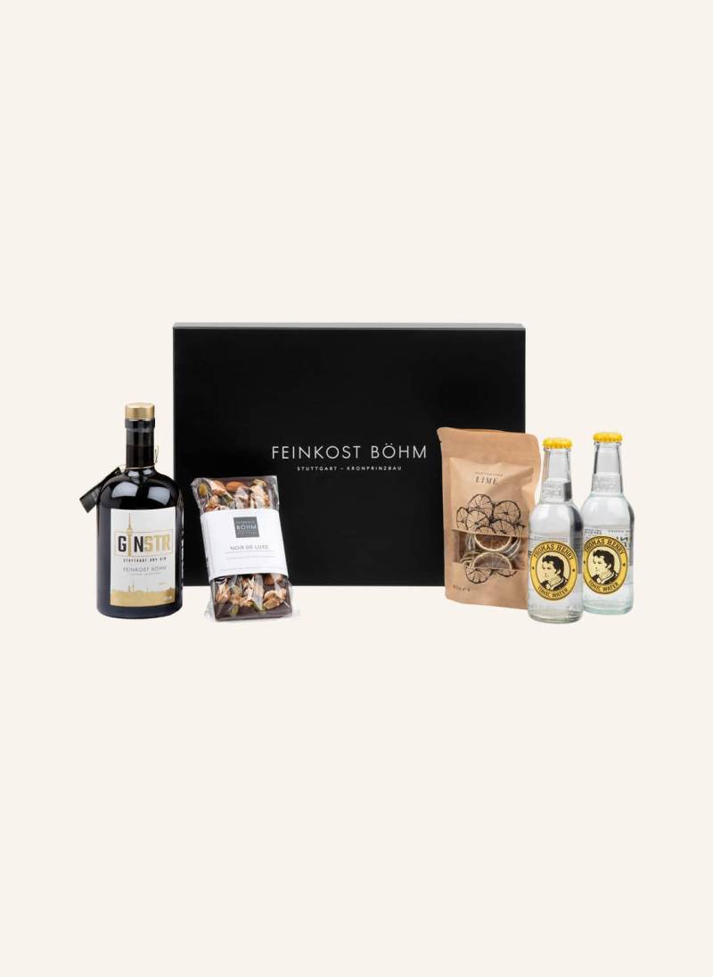 Feinkost Böhm Geschenkbox Gin Tonic schwarz Feinkost Böhm Geschenkbox Gin Tonic schwarz von Feinkost Böhm