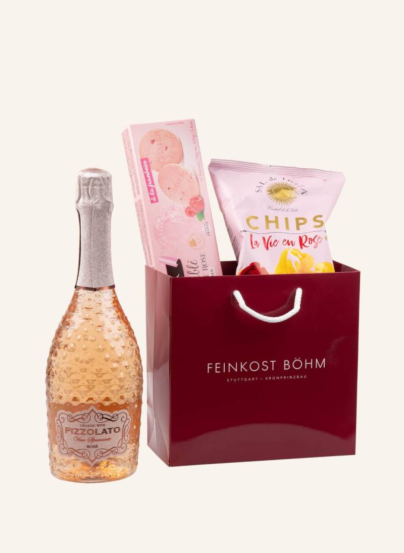 Feinkost Böhm Geschenktüte La Vie En Rose rot von Feinkost Böhm