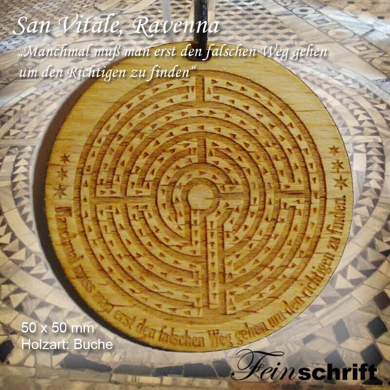 Labyrintschmuck "Ravenna" Labyrintschmuck "Ravenna" von Feinschrift
