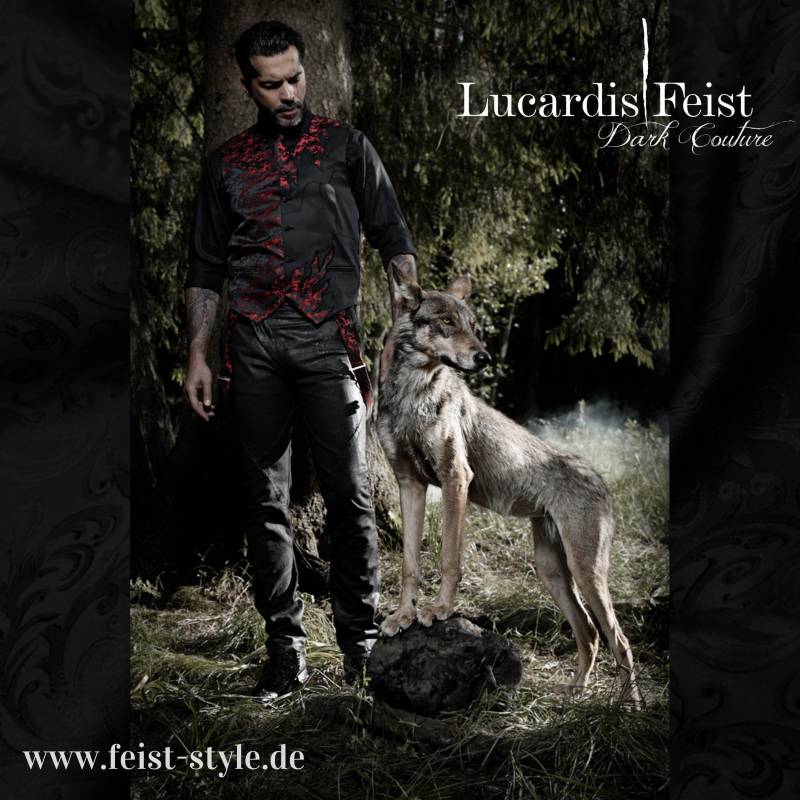 Individuelle Weste, Einzigartige Weste Mit Slim Krawatte/Das Original Von Feist Style von FeistStyle