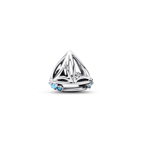 Feitery Ein Segelboot Charm Compatible with Charms Pandora Armband Reisen Bead Charms für Damen Herz Anhänger Meerestiere Feitery Ein Segelboot Charm Compatible with Charms Pandora Armband Reisen Bead Charms für Damen Herz Anhänger Meerestiere von Feitery