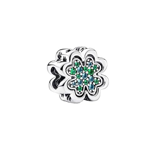 Feitery Four Leaf Clover Charms Kompatibilität für Pandora Armband Herz Bead Wildtiere Charms für Damen Anhänger Meerestiere Feitery Four Leaf Clover Charms Kompatibilität für Pandora Armband Herz Bead Wildtiere Charms für Damen Anhänger Meerestiere von Feitery