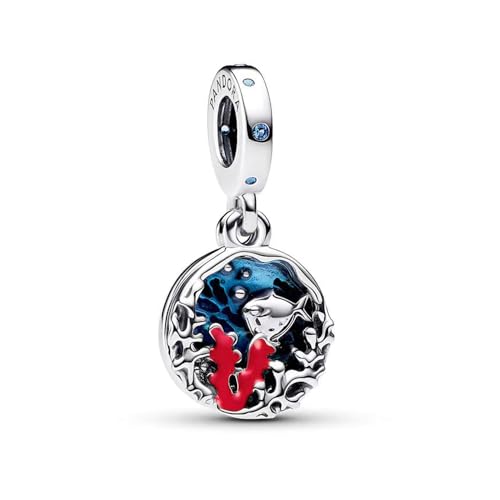 Feitery Compatible with Charms Pandora Armband Meereskoralle Bead Charms für Damen Herz Anhänger Meerestiere Feitery Compatible with Charms Pandora Armband Meereskoralle Bead Charms für Damen Herz Anhänger Meerestiere von Feitery